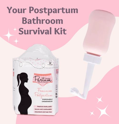 Your Postpartum Bathroom Survival Kit